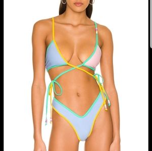 Lovers and friends living life bikini set